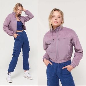 COZY CROPPED URBAN OUTFITTERS JACKET 💜